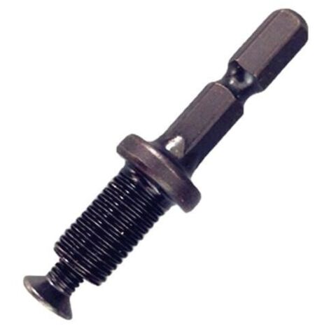 1/4 Pouces Adaptateur mâle Tige hexagonale Filetage pour mandrin de perçage 6 mm 10 mm 13 mm 3/8 Pouces 24UNF-LIAIKI (1/5)