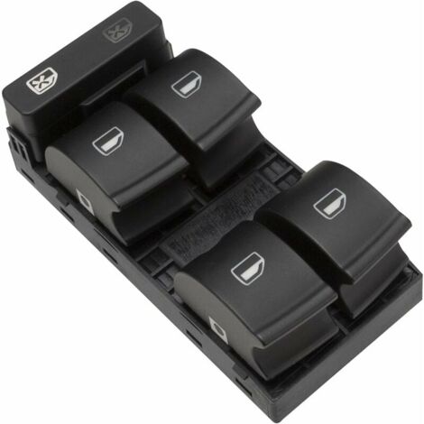 Interrupteur Commande Leve vitre, Bouton électrique pour fenêtre 8E0959851 8E0959851B for A4 B6 B7 Seat Exeo-LIAIKI (1/5)