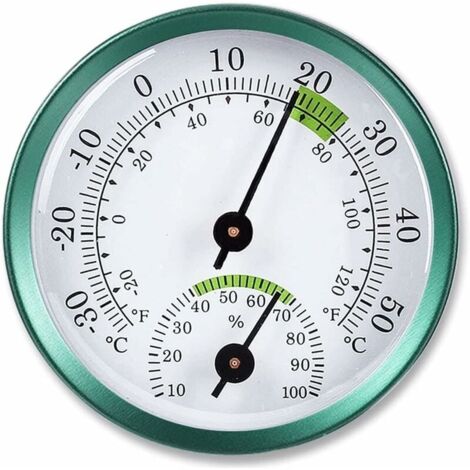 Haute précision hygromètre thermomètre station météorologique Mini température humidité compteur moniteur moniteur salle de cadran intérieur température humidité jauge intérieur extérieur-LIAIKI (1/5)