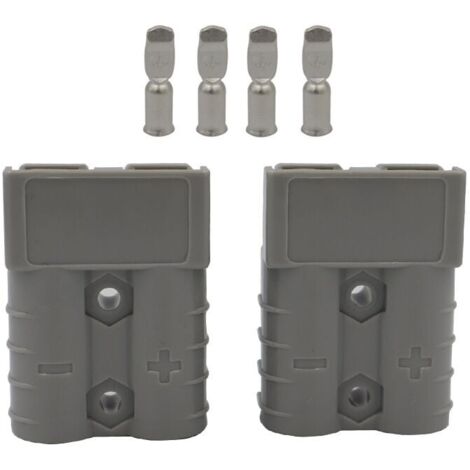 Connecteur Anderson pour Charger et alimenter Paire Mâle et Femelle AMH 50A 600V-LIAIKI