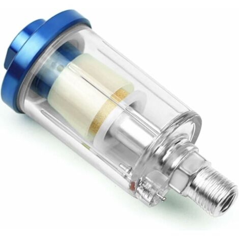 Séparateur d'eau à air comprimé 1/4", mini séparateur de filtre à air pour compresseur pistolet à peinture et autres outils pneumatiques-LIAIKI (1/5)