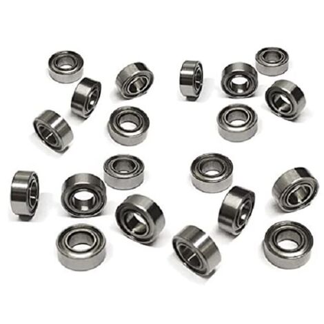 Lot de 20 roulements MR84ZZ à billes en acier de 4 mm x 8 mm x 3 mm-LIAIKI (1/5)