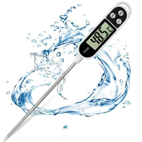 TP300 Thermomètre Alimentaire Sonde Électronique Cuisine Thermomètre Grill 5 Secondes Écran LCD-LIAIKI