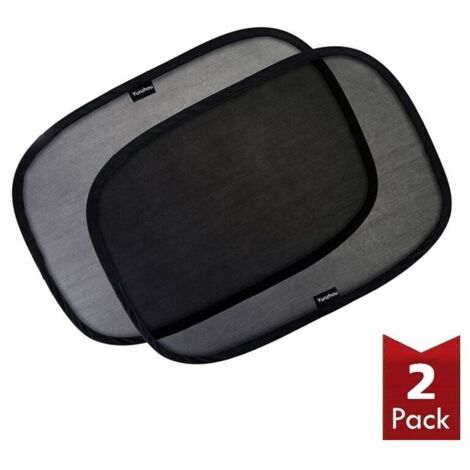 Pare-Soleil Voiture Bébé,avec Protection UV Certifiée (Lot de 2) Filet De Protection Solaire Auto-Adhésif pour Voiture Vis Pare-Soleil pour Voiture.54cmx36cm (transparent)-LIAIKI (1/5)