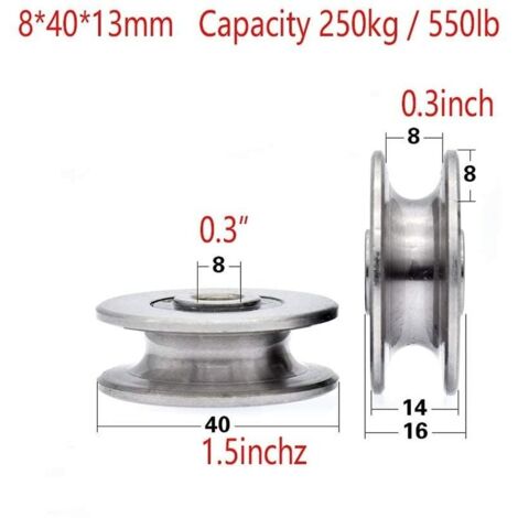 S6304-2RS Roulement à billes en acier inoxydable de qualité alimentaire