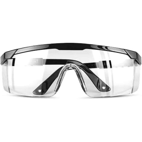 Lunettes De Protection Anti-Buée et UV Lunettes et Anti-Rayures pour Les lieux de Travail, Construction, Bricolage, Laboratoire, Soudage, Chimie, Usage Personnel Confortables à Porter