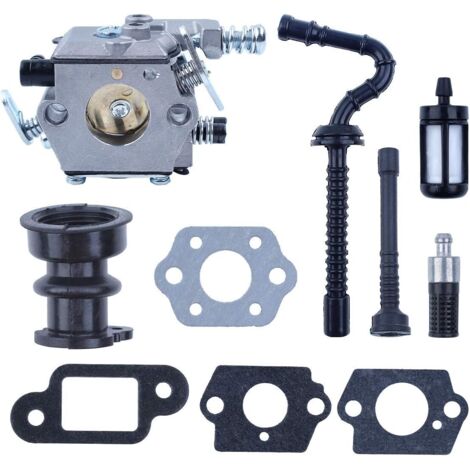 Beijiyi – Carburateur pour tronçonneuse Stihl 021 023 025 MS210 MS230 MS250 – Compatible Walbro WT286 – Installation facile avec joints inclus