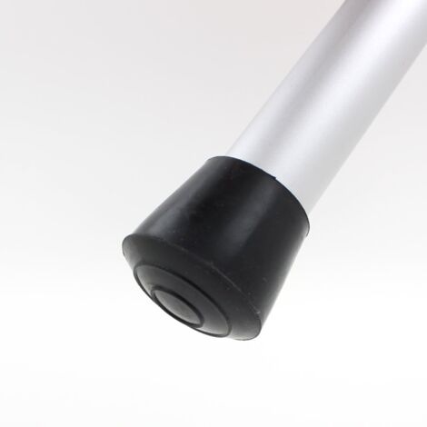 16 Embouts en Caoutchouc - Pour Pieds des Tables, Chaises, Meubles - Différentes Couleurs et Tailles Disponibles (28mm, Noir)