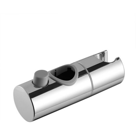 Beijiyi – Support de douche réglable en hauteur – ABS haute qualité – Compatible tringle ronde 22 mm – Rotation 360° pour ajustement angle