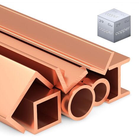 Sourcing Map Lot De 2 Tubes Ronds En Cuivre, 22 Mm De Diamètre Extérieur 1 Mm D'épaisseur De Paroi 100 Mm De Longueur