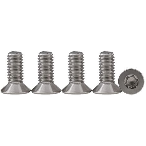 25 pièces M5 x 16 Vis à tête fraisée Vis Torx en acier inoxydable 304 Vis à Métaux Entraînement Standard Vis entièrement filetées Pour l'équipement de machine et les meubles à la maison (1/5)