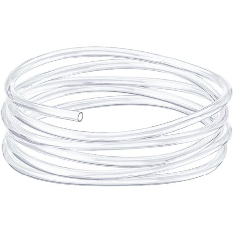 Aquarium Tuyau pour Ligne Aérienne 2 m De Tuyau Standard 4/6 mm pour Pompe à Air pour Aquarium Tuyau Flexible en PVC Pur Tuyau en PVC Pur pour Aquarium, Jardin, Terrarium Et Étang