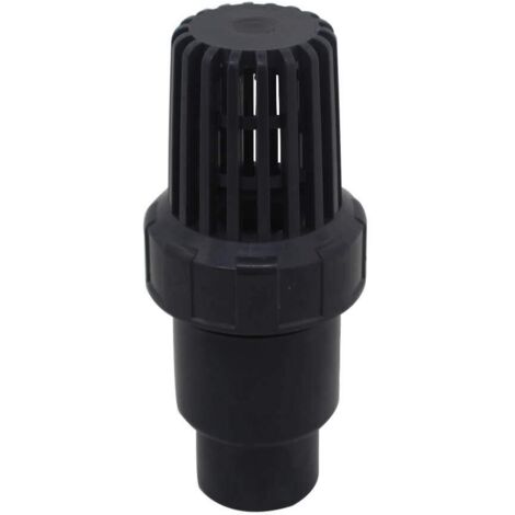 Clapet pied clapet anti retour a boule aspiration 32mm clapet crepine anti retour antiretour pvc piscine pompe (Diamètre Intérieur 32mm)