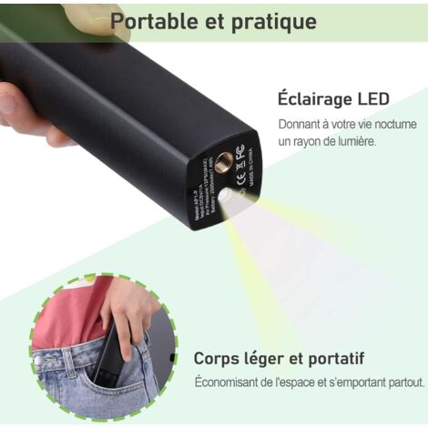 Pompe électrique à Ballon – Auto-stop, écran LCD, Manomètre Précis, Rechargeable USB – Pour Ballon De Basket, Foot, Volley – Lot Avec Aiguilles Et Buse