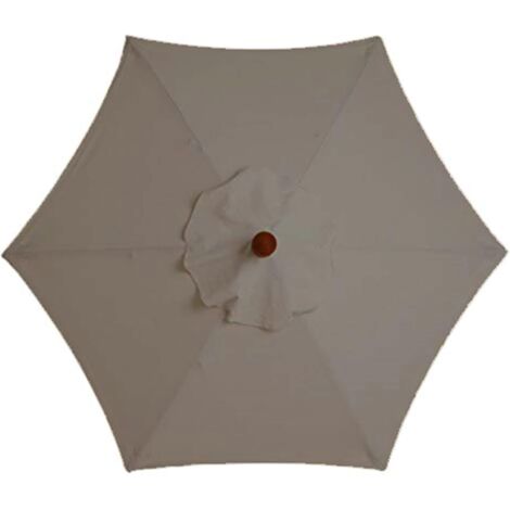 Tinor – Housse de parasol 3M – 6 baleines – Imperméable et anti-UV – Tissu polyester durable pour extérieur