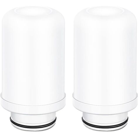 Beijiyi – Cartouches filtrantes céramiques pour filtration eau – Filtration fine 0,01 µm – Lot de 2 – Compatible avec systèmes universels