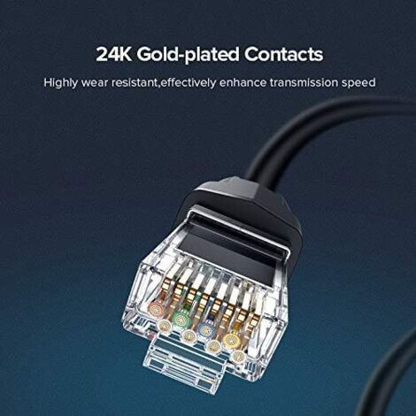 Câble Réseau Cat 8 500 Mètres - Bleu - Sans Halogène, 2000 MHz - NEUF