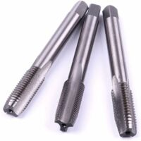 QUARKZMAN 2pcs Tarauds À Filetage Hélicoïdal 2-56 UNC 2B Taraud Machine Pour Réparation De Filetage, Revêtement Titane, M2 Acier Rapide (HSS QUARKZMAN 2pcs Tarauds À Filetage Hélicoïdal 2-56 UNC 2B Taraud Machine Pour Réparation De Filetage, Revêtement Titane, M2 Acier Rapide (HSS