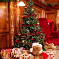 Lot de 3 Guirlandes de Noël 2 m - Garland Métallique Scintillante