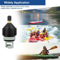Adaptateur Universel Pour Pompe à Paddle - Kit Avec 2 Adaptateurs Et 9 Buses Pour Gonfler Bateaux Et Kayaks - 13