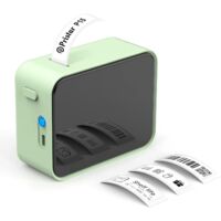 Beijiyi – Étiqueteuse Bluetooth P15 – Mini imprimante d'étiquettes autocollantes – Impression thermique – Compatible iOS/Android – Cutter inclus
