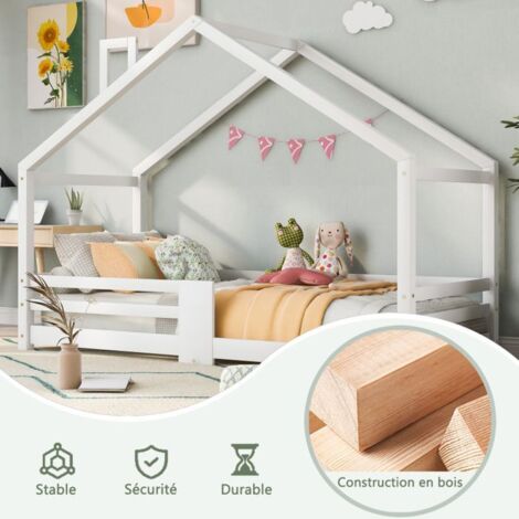 Lit Superposé Pour Poupée 1:12 En Bois - Meuble Miniature Rose Pour Maison De Poupée, Accessoire Chambre Enfant