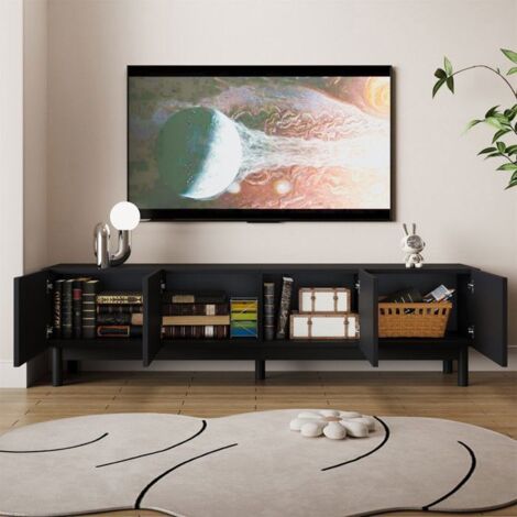 Meuble TV - OEM - Design Contemporain - Bois de Haute Qualité - 4 ...