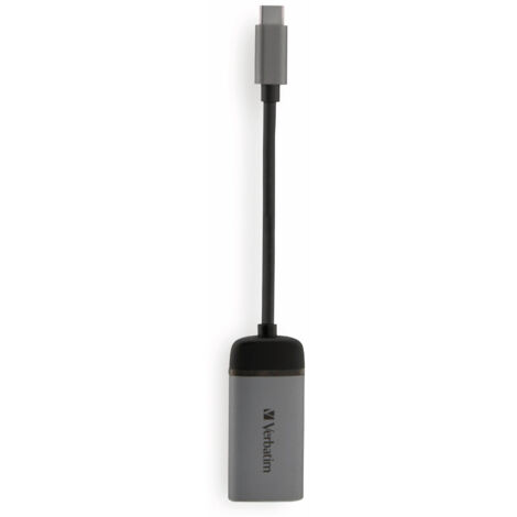 VERBATIM USB-C Adapter 49143, HDMI 4K, Slimline (1/2)