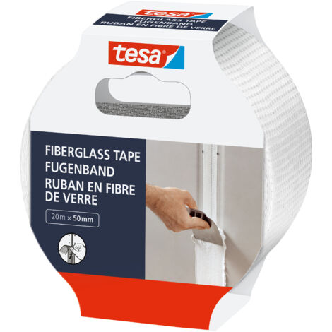 Bande adhésive calicot renforcé en fibre de verre  20m x 50mm