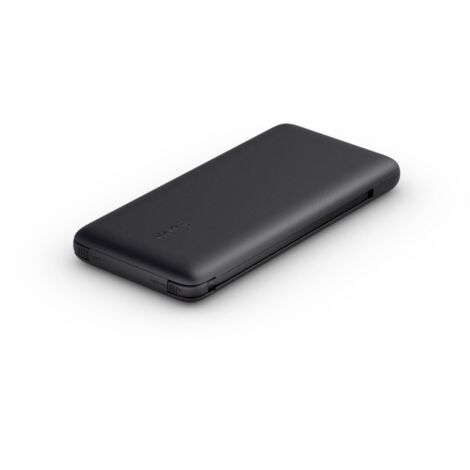 Belkin BOOST CHARGE™ Powerbank,10.000 mAh 18W, mit Kabeln, schwarz (1/4)