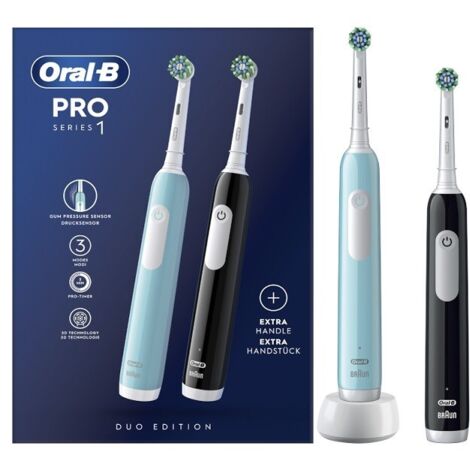 Elektrische Zahnbürste Oral-B PRO1 DUO (2 Stück) (1)