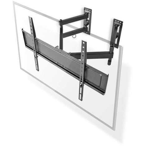 Neig und schwenkbare tv wandhalterung 32 70 - maximales gewicht des bildschirms 40 kg neigbar drehbar minimaler wandabstand 80 mm maximaler wandabstand 520 mm 3 gelenke stahl sch (1/5)