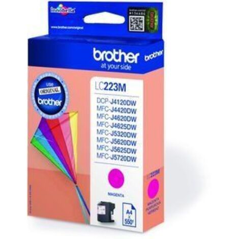 Tintenpatrone Originalzubehör LC-223M ca. 550 Seiten magenta 5,9ml