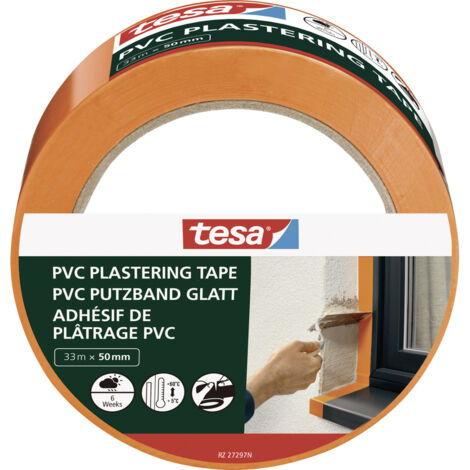 tesa PVC Putzband 55487-00000-01 Putzband Orange (L x B) 33 m x 50 mm 1 St. (1/3)