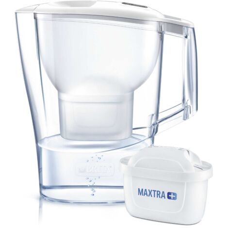 Brita Wasserfilter-Kanne Aluna weiß 2,4 l Füllmenge Wasserfilter