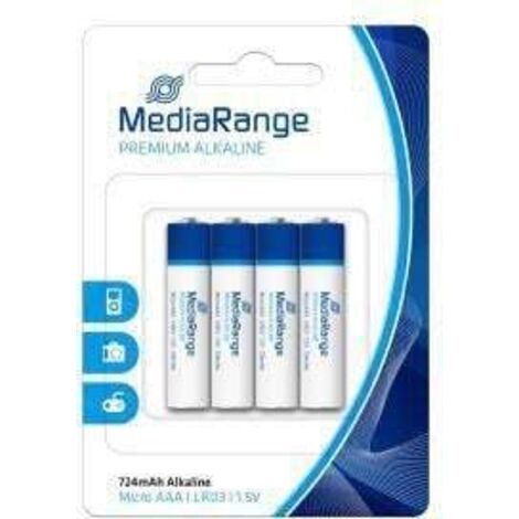 MediaRange Batterie MRBAT101 Micro AAA LR03 1,5V 4St. (1/2)
