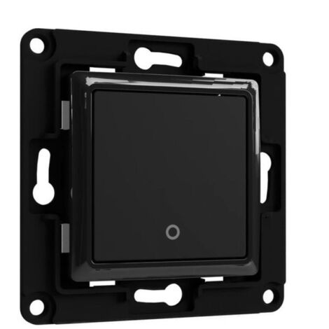 SHELLY Wandtaster Wall Switch 1, schwarz