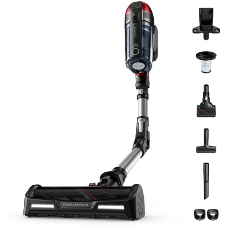 Wiederaufladbarer besenstaubsauger 25,2 v x-force flex auto schwarz und rot - Rowenta - RH98A7WO
