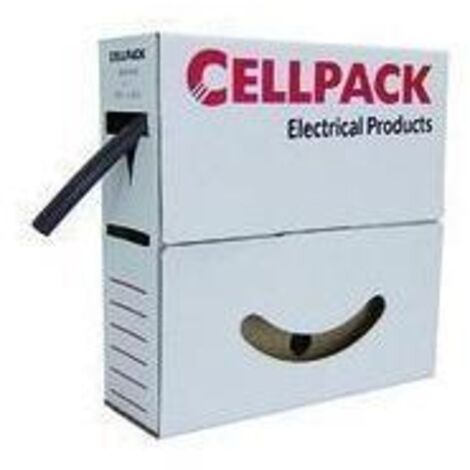 CellPack 127084 Schrumpfschlauch ohne Kleber Blau 19.10 mm 9.50 mm Schrumpfrate:2:1 7 m (1/5)