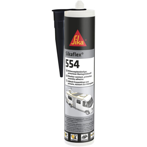 Montageklebstoff Sikaflex®-554 schwarz 300ml
