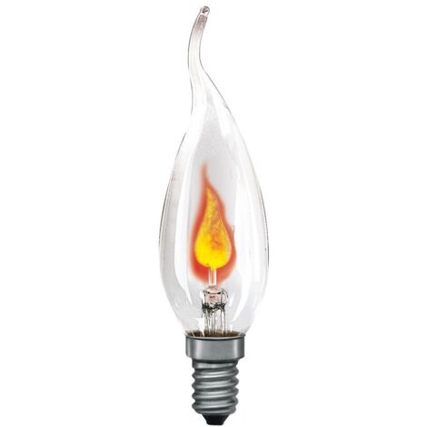 Paulmann Glühlampe  130 mm 230 V E14 3 W Klar Kerzenform dimmbar Inhalt 1 St.