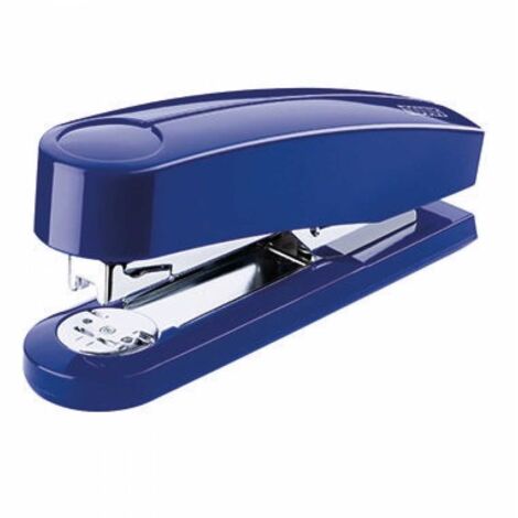 Heftgerät B 4 24/6 24/8 26/6 26/8 fest/lösbar/nageln 40 Bl. (80 g/m²) inkl. 200 Heftklammern 24/6 DIN SUPER Metall/Kunststoff blau (1/5)