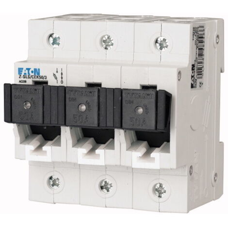 Lasttrennschaltersockel mit Stecker und Sicherung Z-SLS/CEK50/3 TYTAN