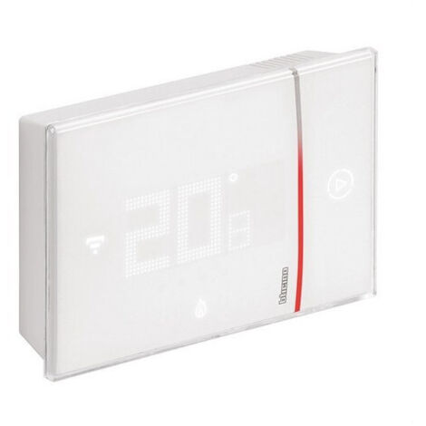 Bticno-thermostat mit wandanschluss smarther 2 weiß xw8002w