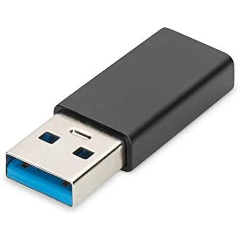 Digitus USB 3.2 Gen 1 (USB 3.0) Adapter [1x USB 3.2 Gen 1 Stecker A (USB 3.0) - 1x USB-C® Buchse] (1/5)