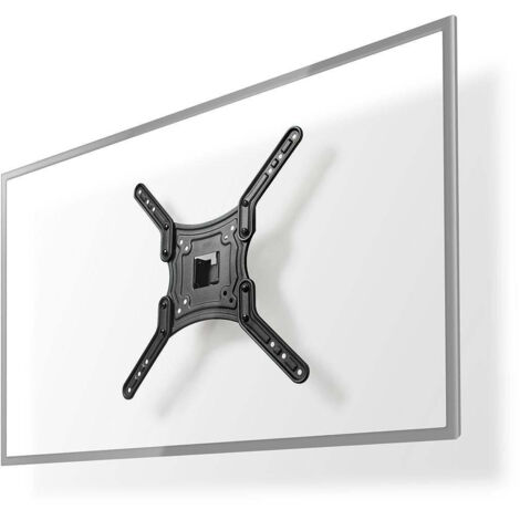 Neig und schwenkbare tv wandhalterung 23 55 maximales gewicht des bildschirms 30kg neigbar drehbar minimaler wandabstand 67mm maximaler wandabstand 67mm 1 led punkte abs stahl (1/5)
