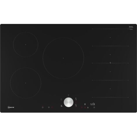 Neff N 90 Induktionskochfeld, 80 cm, Schwarz, flächenbündig (integriert) T68PTV4L0