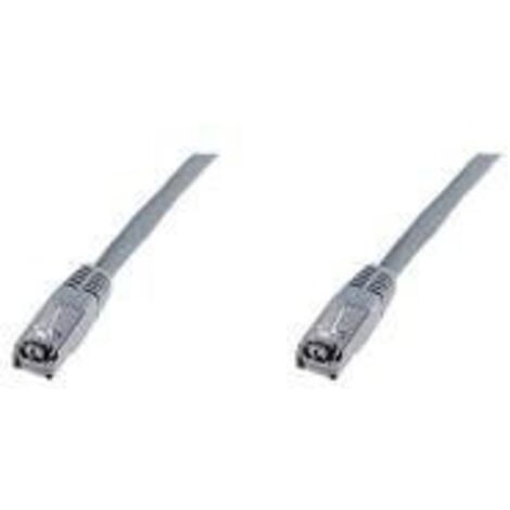 Digitus DK-1531-020 RJ45 Patchkabel CAT 5e SF/UTP 2.00 m Grau verdrillte Paare 1 St. (1/2)