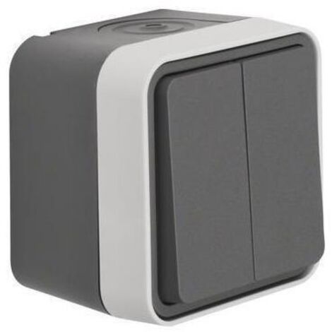 Berker Serientaster 2S getr Ein.klem AP W.1 gr 50753515 (1/5)