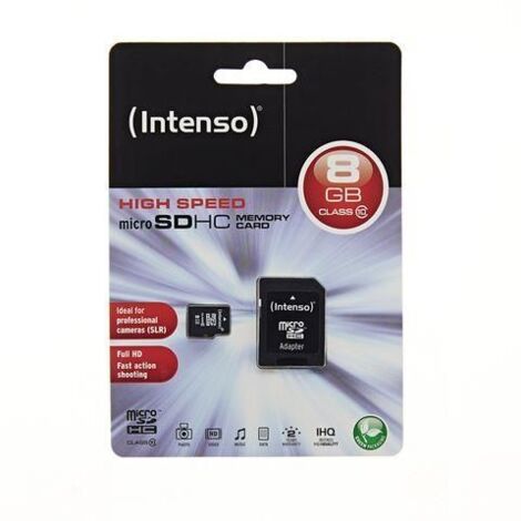 INTENSO MicroSDHC Card 3413460, 8 GB